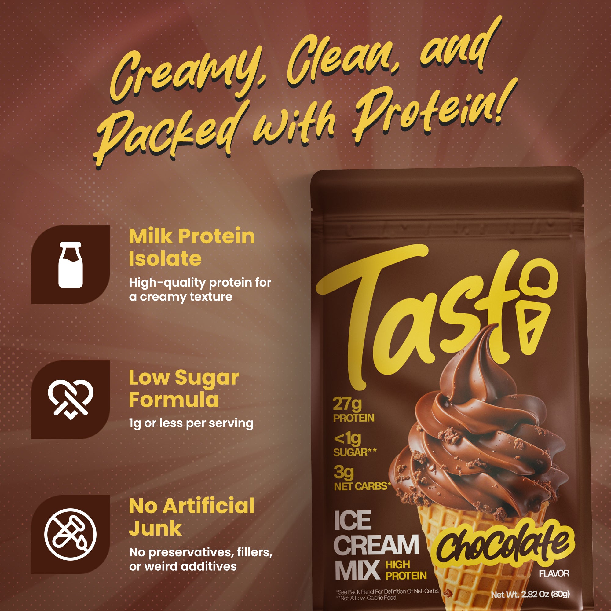 Tasti Protein Ice Cream Mix